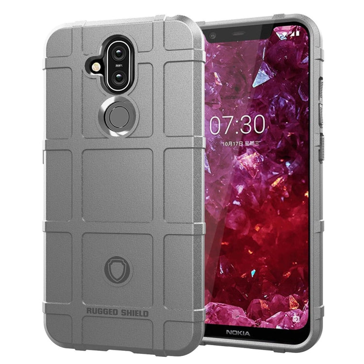 Shockproof Protector Cover Full Coverage Silicone Case for Nokia 8.1 / X7