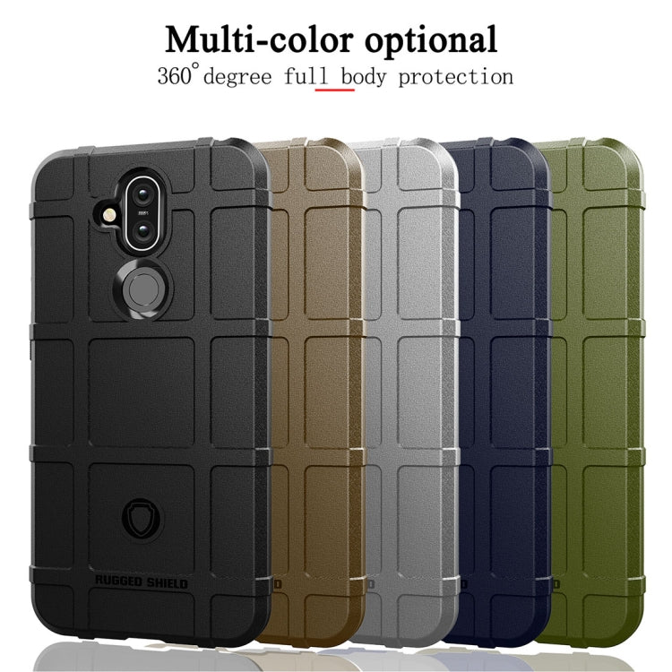 Shockproof Protector Cover Full Coverage Silicone Case for Nokia 8.1 / X7