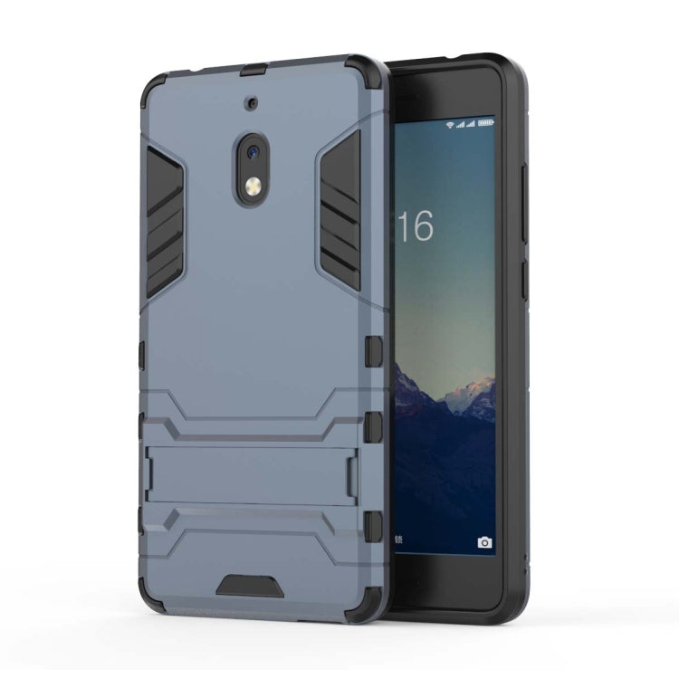 Shockproof PC + TPU Case for Nokia 2.1, with Holder