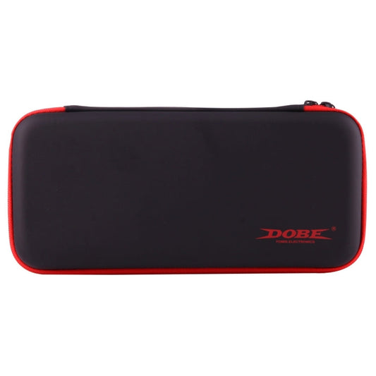 DOBE For Nintendo Switch Game Console Travel Carrying Storage Box Zipper Protective Bag Holder Shell, Size: 26.0 x 12.5 x 4.0cm(Black + Red) Reluova