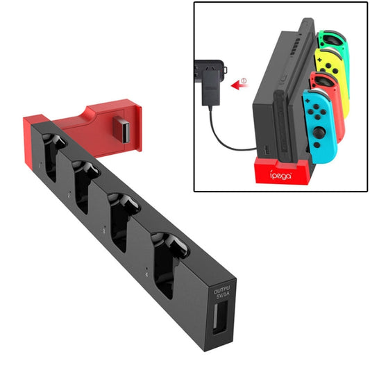 iPega PG-9186 Game Controller Charger Charging Dock Stand Station Holder with Indicator for Nintendo Switch Joy-Con Reluova