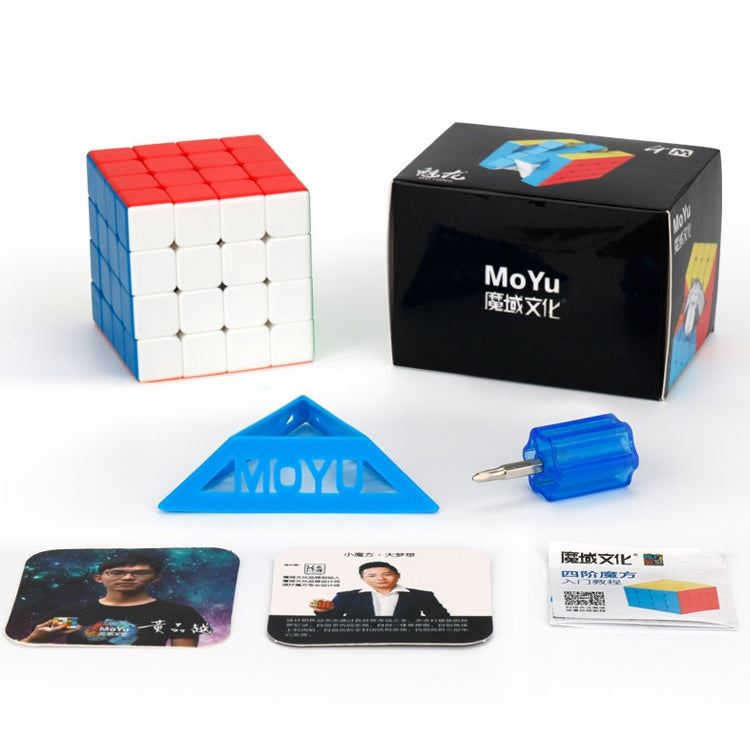 Moyu Meilong Magnetic Speed Magic Cube Four Layers Cube Puzzle Toys Reluova