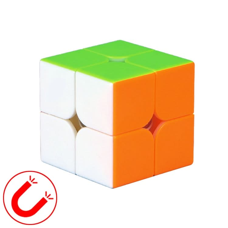 Moyu QIYI M Series Magnetic Speed Magic Cube Two Layers Cube Puzzle Toys Reluova