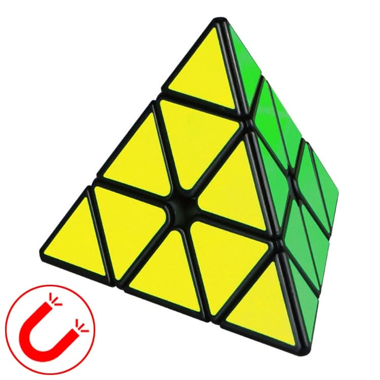 Moyu QIYI M Series Magnetic Speed Magic Cube Pyramid Cube Puzzle Toys Reluova