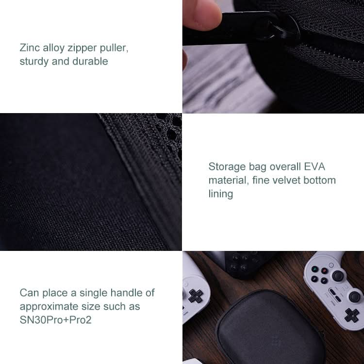 8Bitdo Gamepad Storage Bag for SN30 PRO 2 / SN30 PRO+