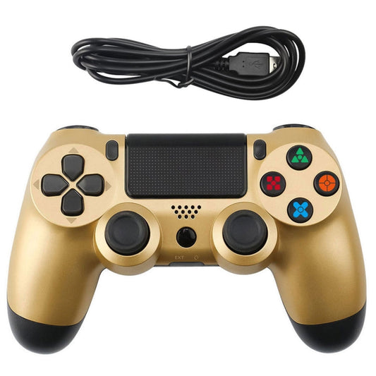 Snowflake Button Wired Gamepad Game Handle Controller for PS4