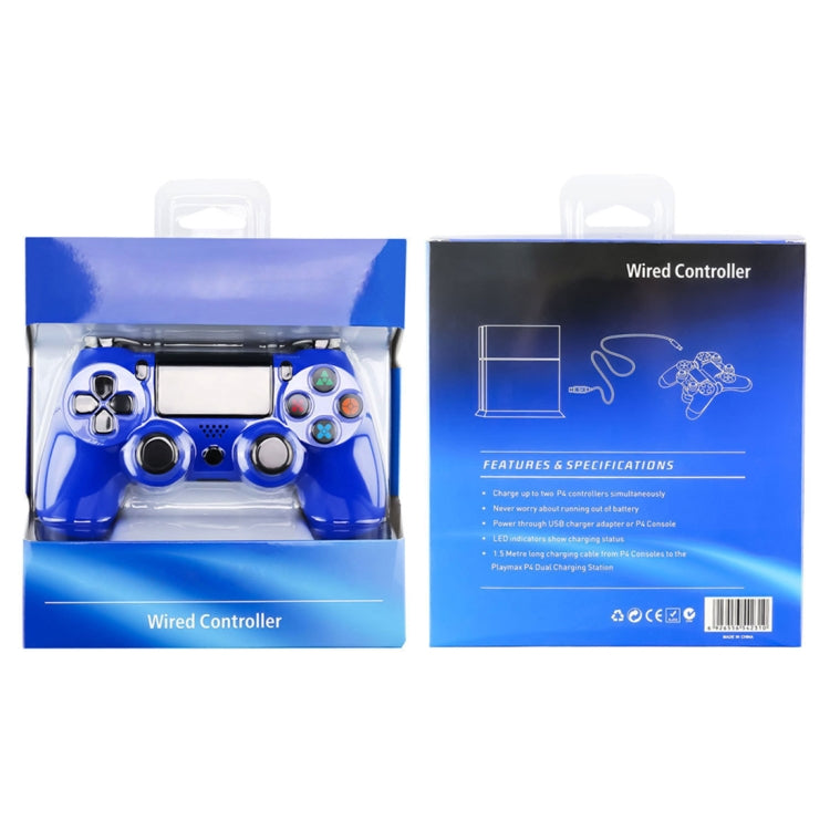 Snowflake Button Wired Gamepad Game Handle Controller for PS4 Reluova