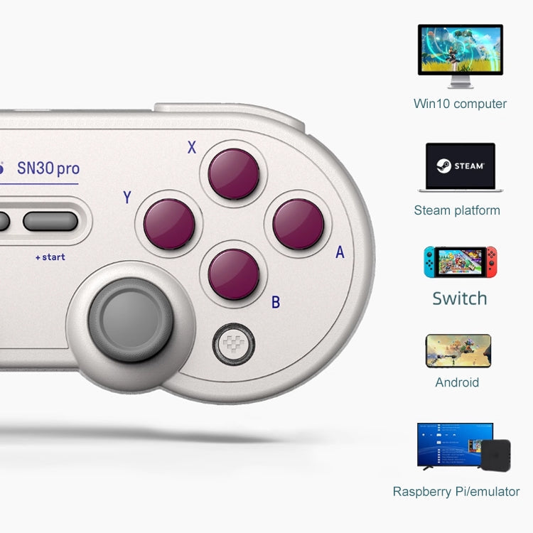 8BitDo SN30 Pro Bluetooth Gamepad Hall Version for Switch / Steam / PC / Android Reluova