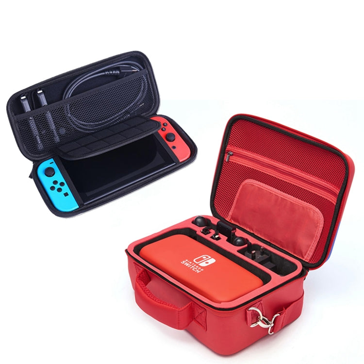 Game Host Storage Shoulder Bag For Switch, with Small Bag Reluova