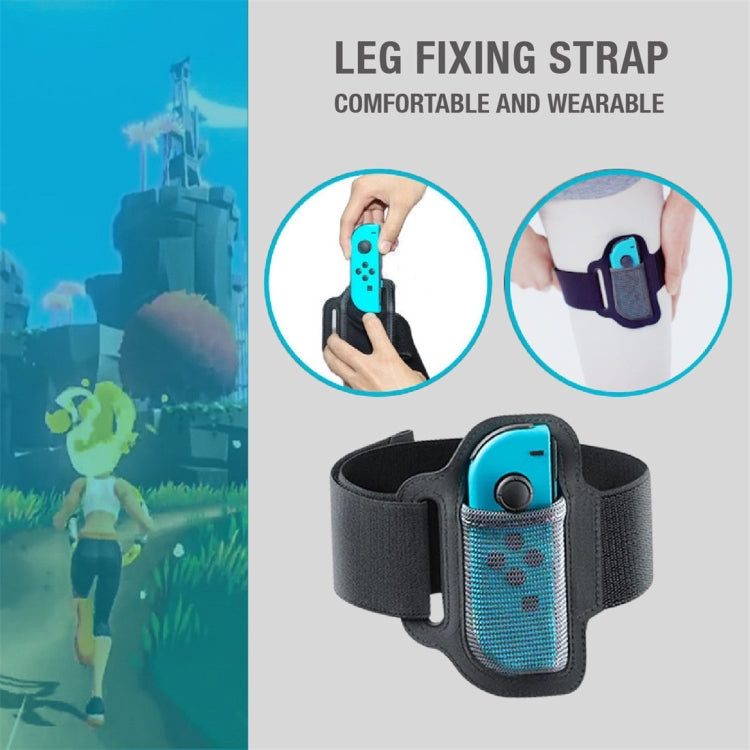 ipega GP-319 For Switch Joy-Con Adjustable Gaming Controller Grip Gamepad Leg Fixing Straps + Cloth Cover Set