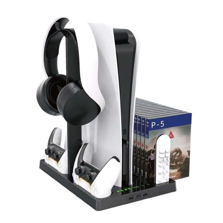 OIVO IV-P5246 Multi-Functional Charging Stand With Cooling Fan For Sony PS5 Reluova