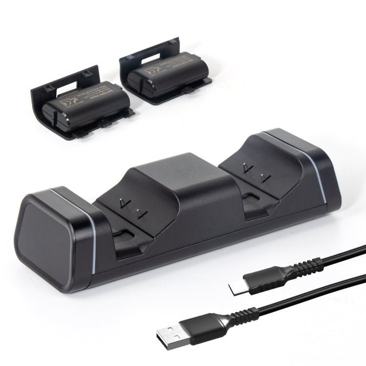 DOBE TYX-19006X Dual Charging Station With Battery For Xbox One Reluova