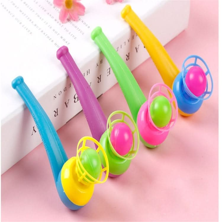 50 PCS Children Toy Suspension Blow Ball Nostalgic Toy Blowing Music Magic Hanging Ball, Random Color Delivery Reluova