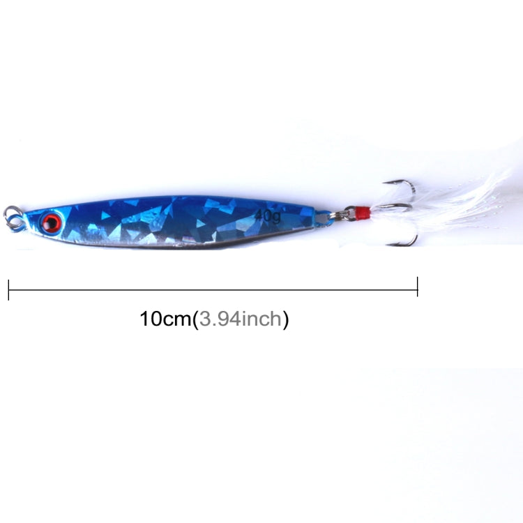 HENGJIA 7 PCS Metal Lures Iron Fishing Lures Bait