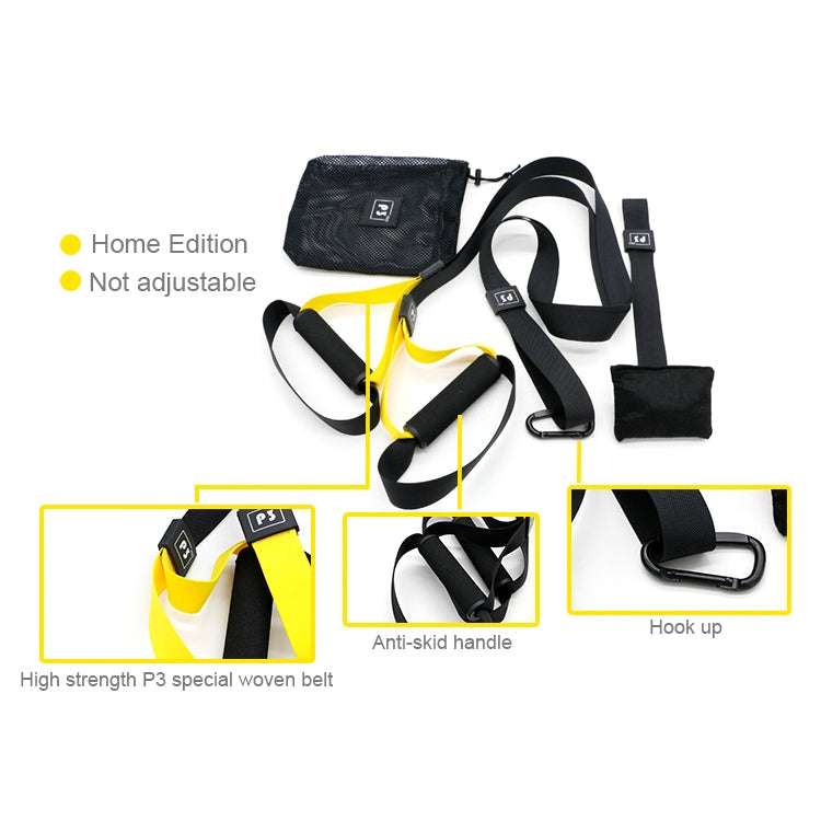 P3-1 Fitness Exercise Hanging Pulling Rope TRP3X Wall Pulley Yoga Belt, Main Belt: 1.4m, Home Version