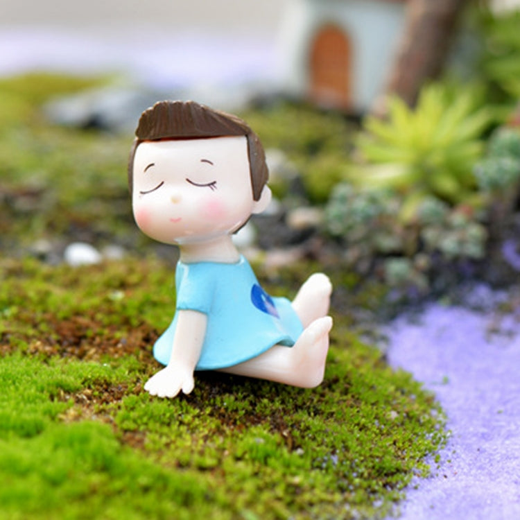 Lovers Bow Garden Dollhouse Decoration Moss Micro Landscape PVC Ornaments My Store