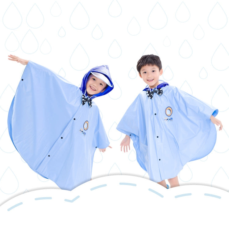 Age Above 3 Kids British Style Cartoon Reusable Cloak Raincoat Hoodies My Store