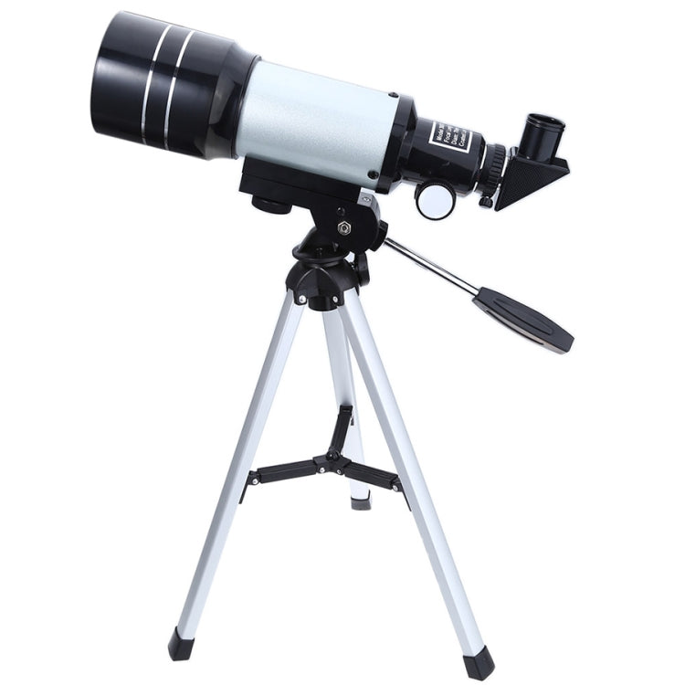 F30070M Portable Professional High Definition High Times Espace Astronomical Telescope Spotting Scope with Tripod(Silver) Reluova