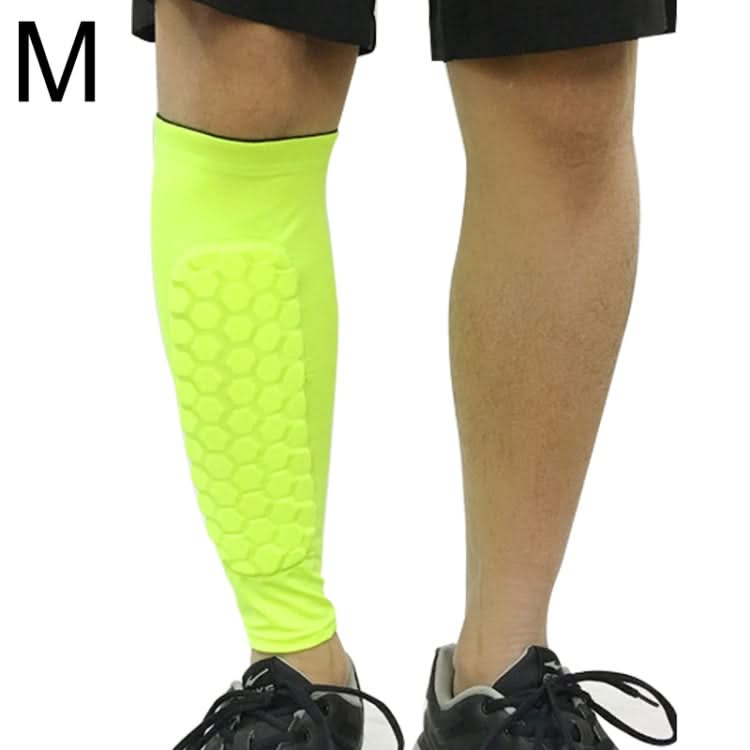 Football Anti-collision Leggings Outdoor Basketball Riding Mountaineering Ankle Protect Calf Socks Gear Protector, Size: M Reluova