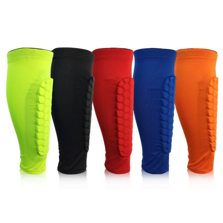 Football Anti-collision Leggings Outdoor Basketball Riding Mountaineering Ankle Protect Calf Socks Gear Protector, Size: M Reluova