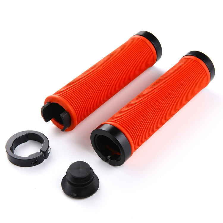 1 Pair AG15 Bicycle MTB Bike Lock-on Rubber Handlebar Grips