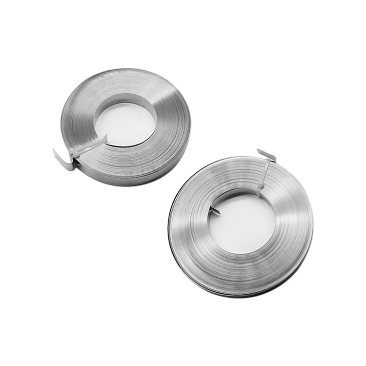 30m 304 Stainless Steel Wire Tray Oil Pipe Tie with Hoop, Size: 12×0.76mm My Store