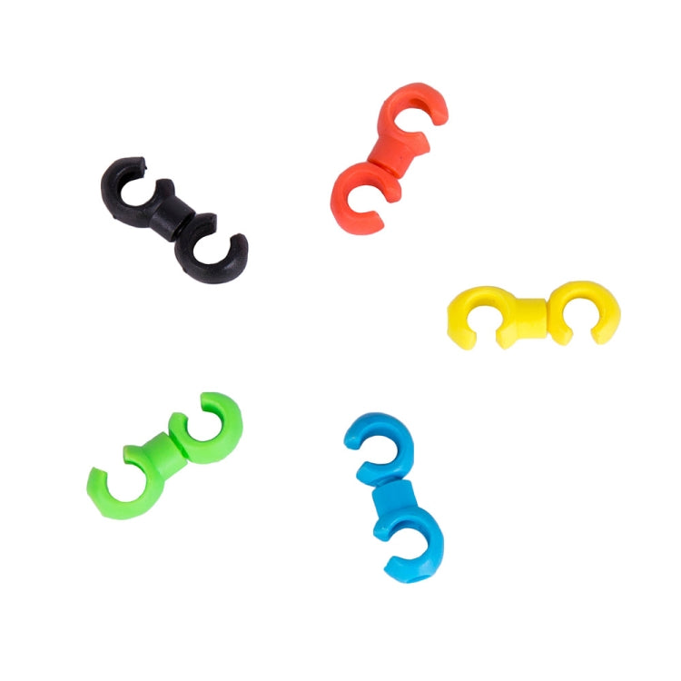 20 PCS ZTTO Bicycle MTB Brake Cable S Style Clips, Random Color Delivery-Reluova