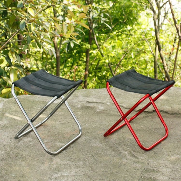 Outdoor Portable Folding Stool, Size: 25*22*26cm Reluova