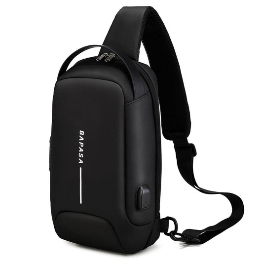 BAPASA A-177 Men Anti-theft Energetic Crossbody Bag with USB Port Reluova