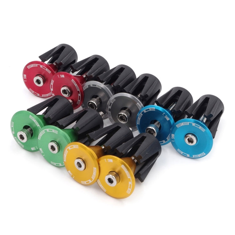 2 PCS Bicycle Bike Aluminum Handlebar End Plugs-Reluova