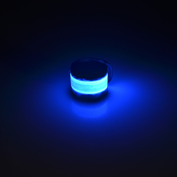 LED Luminous Slap Pat Circle Outdoors sports Wristband, Large, Size:35*4cm