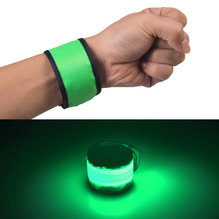 LED Luminous Slap Pat Circle Outdoors sports Wristband, Small, Size:26*4cm Reluova