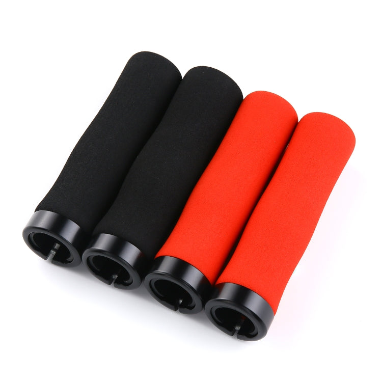 1 Pair AG28 Alloy Lock-Rings + Sponge Bicycle Handlebar Grip