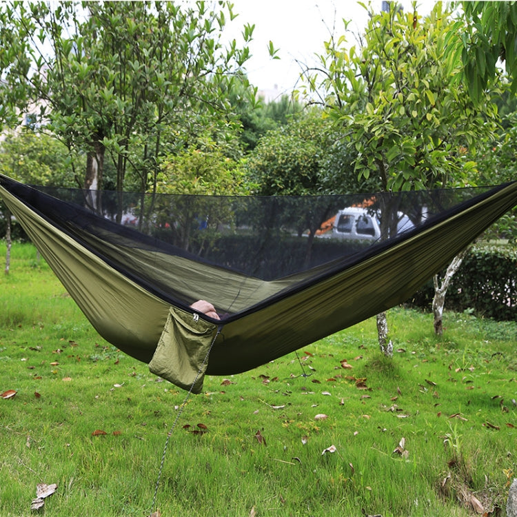 Portable Outdoor Parachute Hammock with Mosquito Nets Reluova