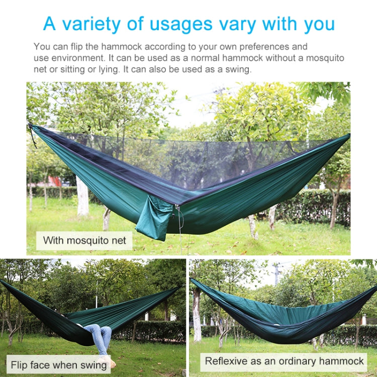 Portable Outdoor Parachute Hammock with Mosquito Nets Reluova