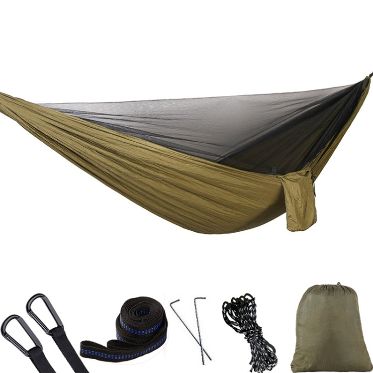 Portable Outdoor Parachute Hammock with Mosquito Nets Reluova