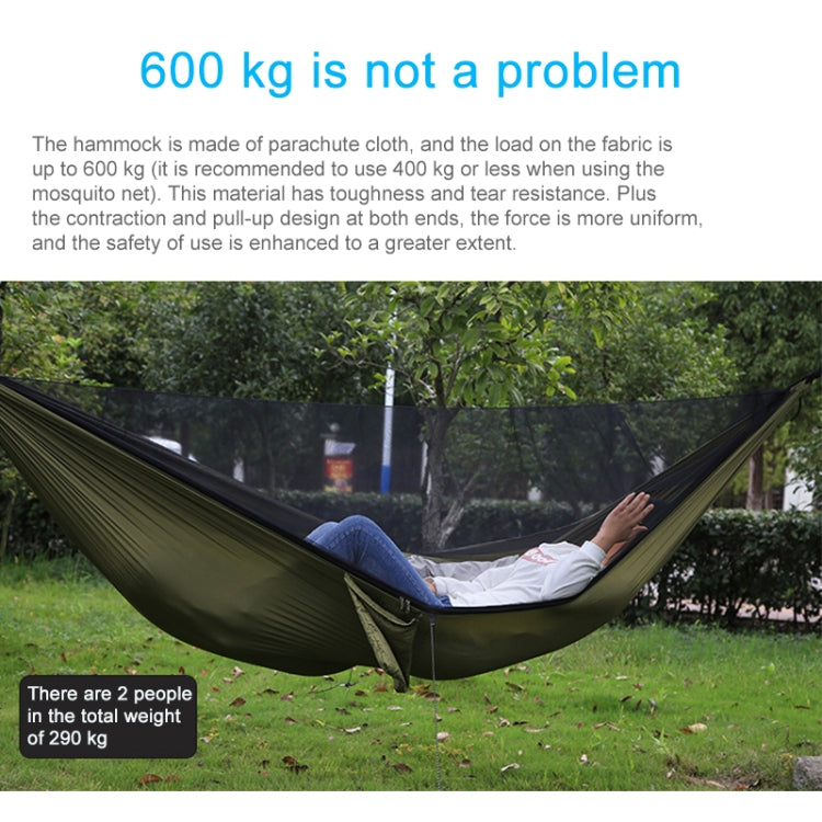 Portable Outdoor Parachute Hammock with Mosquito Nets Reluova