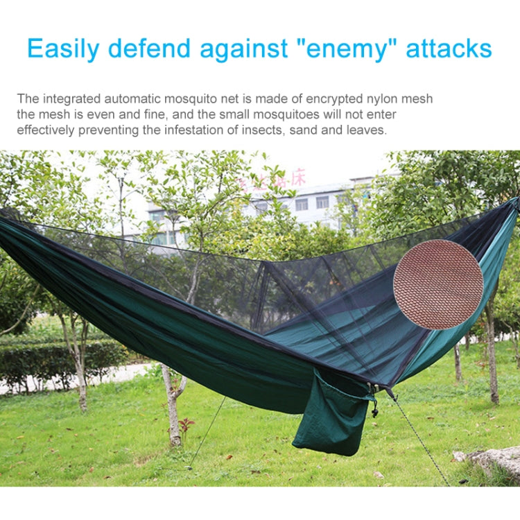 Portable Outdoor Parachute Hammock with Mosquito Nets Reluova