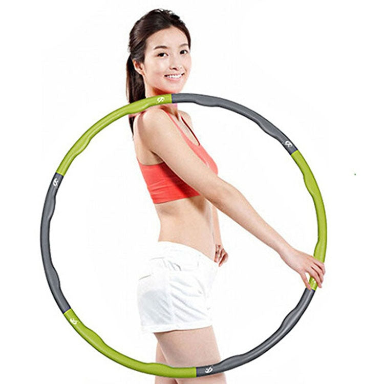 0.7kg 6-Section Fitness Removable Sponge Foam Fitness Circle for Adult