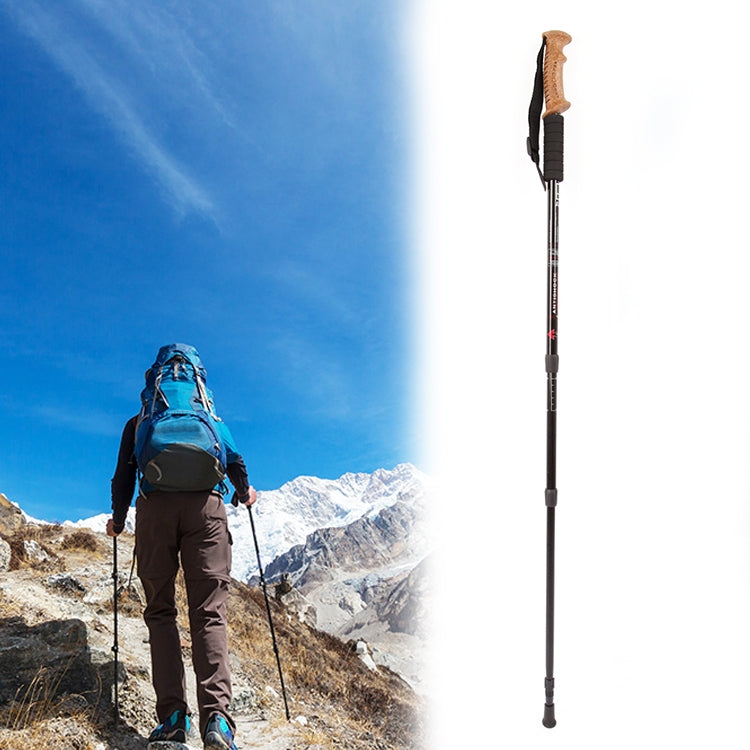 Aotu AT7551 135cm Aluminum Alloy Outdoor Camping Corky Trekking Poles Reluova