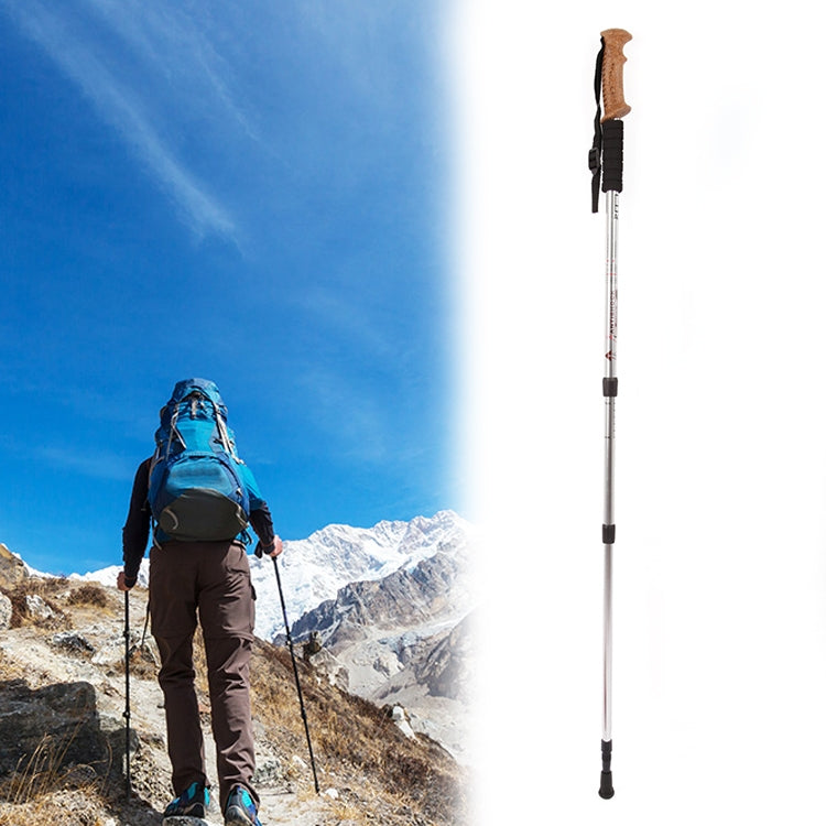 Aotu AT7551 135cm Aluminum Alloy Outdoor Camping Corky Trekking Poles Reluova