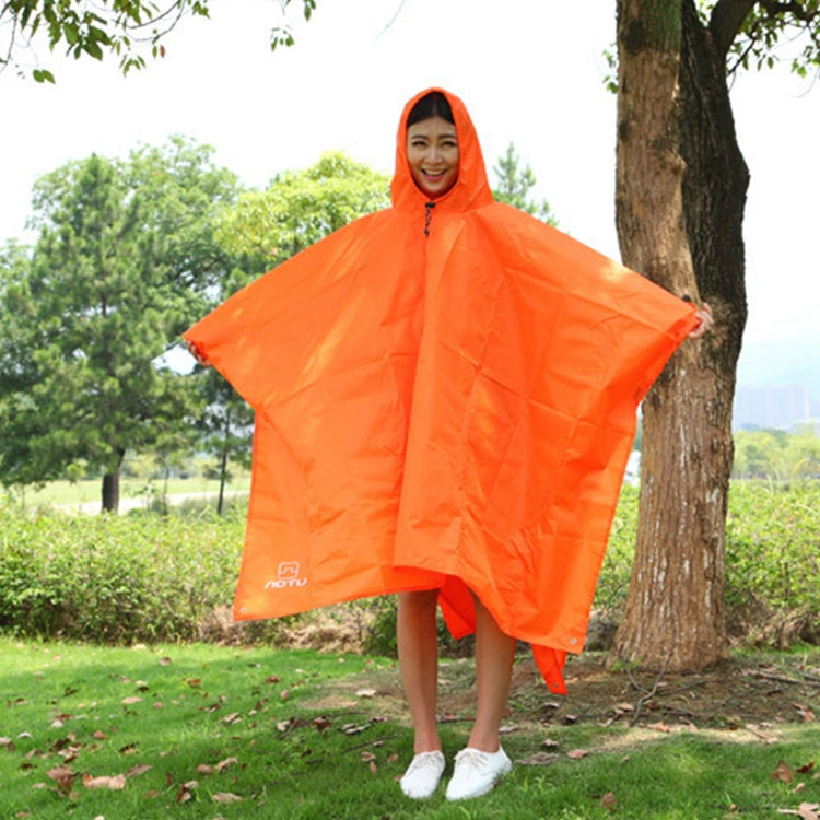 3 in 1 Aotu AT6927 Multifunctional Outdoor Camp Riding Raincoat Picnic Blanket,  Size: 217x143cm Reluova