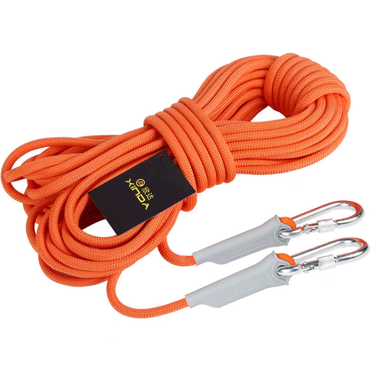 XINDA XD-S9817 Outdoor Rock Climbing Hiking Accessories High Strength Auxiliary Cord Safety Rope, Diameter: 9.5mm, Length: 30m, Color Random Delivery Reluova