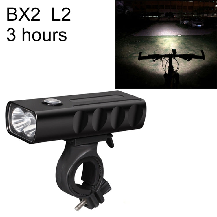 BX2 USB Charging Bicycle Light Front Handlebar Led Light (3 Hours, L2 Lamp Beads) Reluova