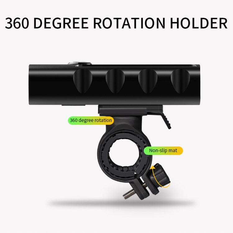 BX3 USB Charging Bicycle Light Front Handlebar Led Light (10 Hours, T6+A02 Lamp) Reluova