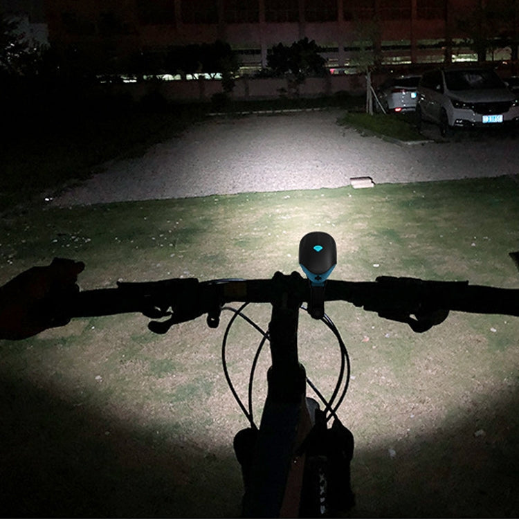 USB Charging Bike LED Riding Light, Charging 6 Hours with Horn & Line Control Reluova