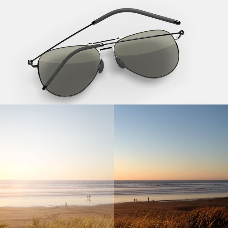 Original Xiaomi Youpin TS Computer Glasses Polarized UV Lens Sunglasses, 304H Stainless Steel Gravity Rear Frame Reluova