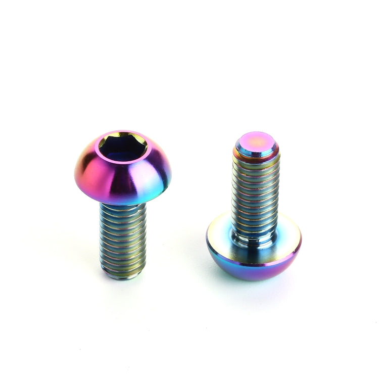 2 PCS Bicycle Accessories Titanium Bottle Cage Screw M5 12mm-Reluova