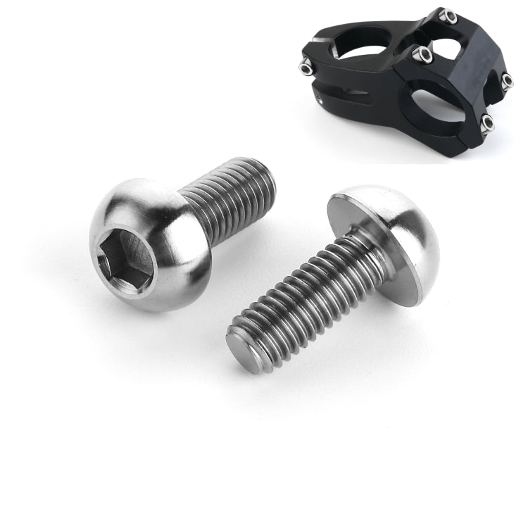 2 PCS Bicycle Accessories Titanium Bottle Cage Screw M5 12mm-Reluova