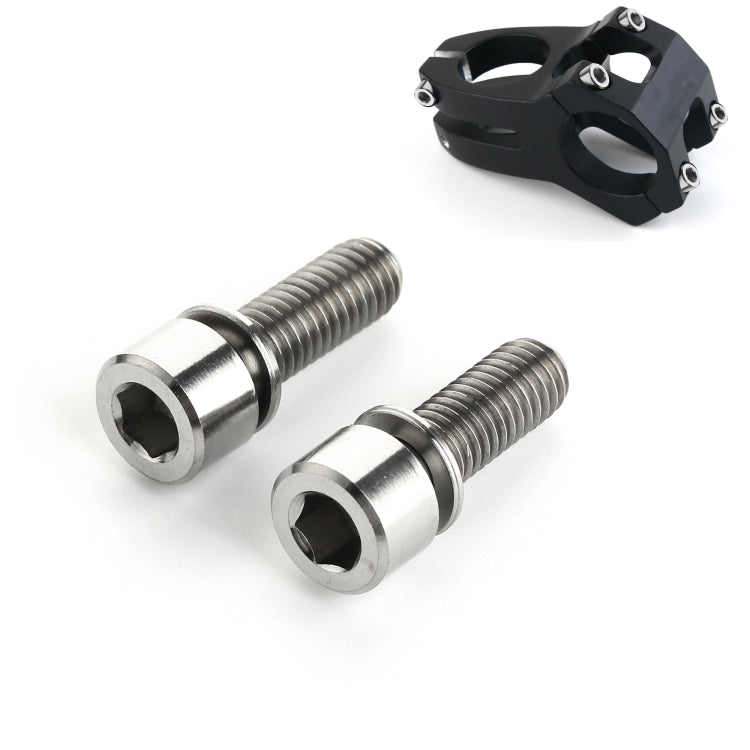 2 PCS Bicycle Accessories Titanium Bottle Cage Screw M5 15mm-Reluova